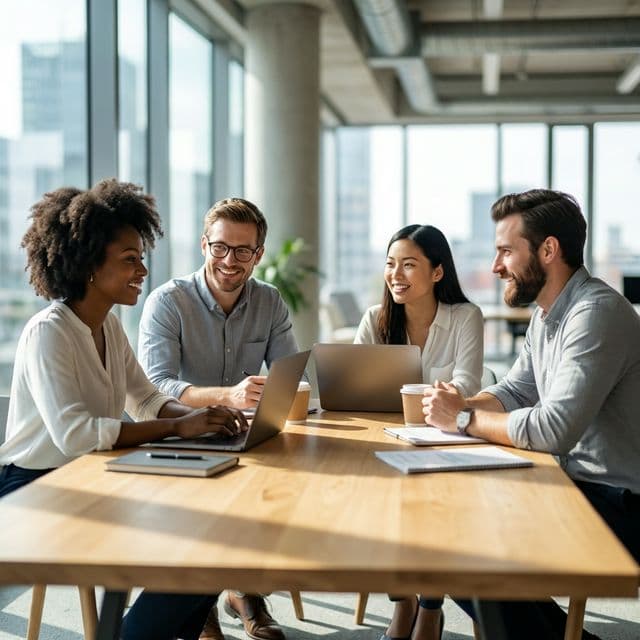 Recruito interface preview background